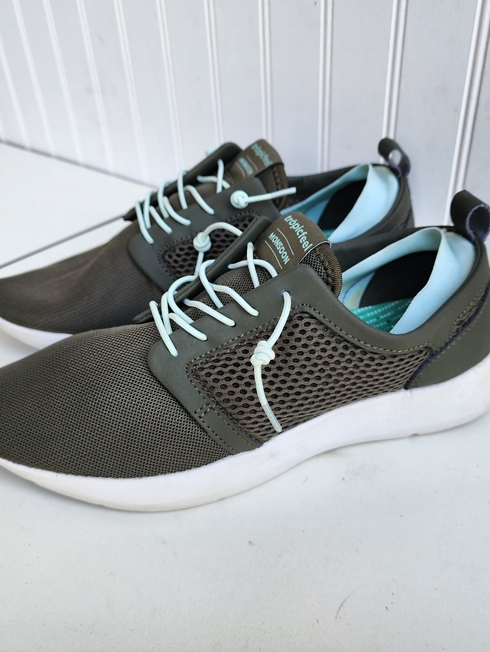 Tropicfeel Monsoon Shoe Sneaker Men Size 41 EU 9.5 US Green Water Slip Resistant